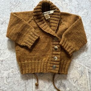 Misha and puff wool cardigan 6-12m